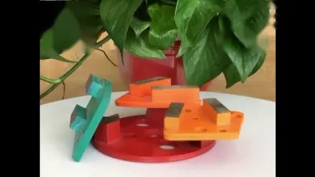 Herramienta de diamante con placa de molienda de metal trapezoidal con 2 segmentos y 6 orificios para piso de concreto