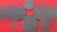 Placa de circonia negra de cerámica Zro2 pulida de alta precisión