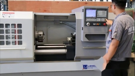 Máquina de torno de torneado CNC de metal barato Horizontal de alta precisión CAK6140 con precio